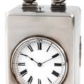 Swiss  Half Grande Sonnerie MinuteRepeating Silver Clock Swiss