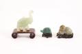 Group of 3 Jade Figurines