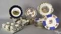 Porcelain to include 12 Royal Crown Derby plates