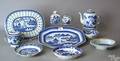 Chinese export blue and white porcelain