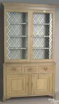 French provincial bureau bookcase