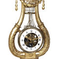 Perpetual Calendar Remontoir dEgalit Lyre Clock Jean Hoff