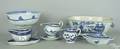 Group of Chinese export Canton tableware