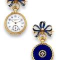 Blue Enamel Fancy Dial A