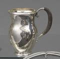 Georg Jensen silver pitcher