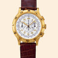 Yellow Gold Chronograph Movado for Eberhard Co