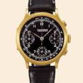 Yellow Gold Single Button Chronograph Eberhard  Co
