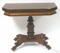 Baltimore Federal mahogany card table