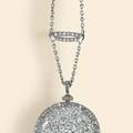 Diamond  Platinum Pendant L