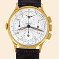 Yellow Gold AroCompax Universal Genve Aro Compax