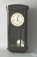 Mahogany wall clock