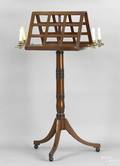 Regency mahogany music stand ca 1810