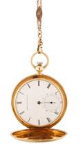American Watch Co 18k Gold Pocket Watch