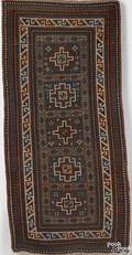 Kazak throw rug ca 1900