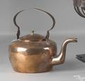 Pennsylvania miniature copper tea kettle 19th c