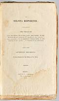 The Militia Reporter Containing the Trials of Capt Jos Loring Jun  Capt Amos Binney and Capt Thomas Howe