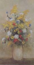 Lorene Kohut Summer Flowers Signed Litho