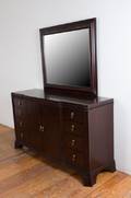 Mahogany Dresser w Mirror