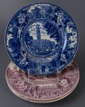 Staffordshire Commemorative Plates Four 4
