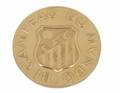 PEL 1964 18K GOLD SANTOS FC TWOTIME WORLD CHAMPION MEDALLION