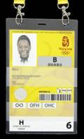 PEL 2008 BEIJING OLYMPICS CREDENTIAL