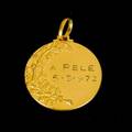 PEL MARCH 3 1972 SANTOS FC VS SSC NAPOLI MEDALLION
