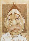 PEL SANTOS FC CARICATURE PORTRAIT BY ARTIST KADU