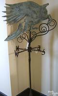 New England swell bodied copper Pegasus weathervane late 19th c