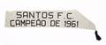 PEL 1961 SANTOS FC PAULISTA CHAMPIONSHIP SASH