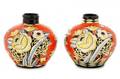 Two Art Deco Boch Frres Glazed and Enameled Vases
