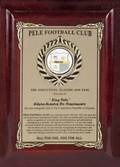 PEL DECEMBER 12 2009 PELE FOOTBALL CLUB OF GUYANA PLAQUE