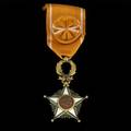 PEL MOROCCO ORDER OF OUISSAM ALAOUITE MEDAL WITH CERTIFICATE