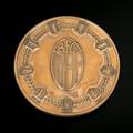 PEL 1959 BOLOGNA FOOTBALL CLUB 50TH ANNIVERSARY COMMEMORATIVE MEDAL