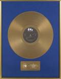KURT COBAIN GERMAN NIRVANA RECORD AWARD 