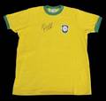 PEL SIGNED 1970 BRAZIL NATIONAL FOOTBALL TEAM REPLICA JERSEY