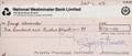 GEORGE HARRISON SIGNED CHECK