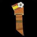 PEL 1982 WORLD CUP DRAW WORN BADGE