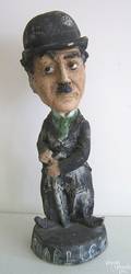 Cement figure of Charlie Chaplin mid 20th c