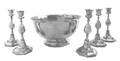 An American SilverPlated Punch Bowl by Gorham