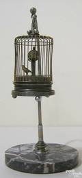 Birdcage clock ca 1920