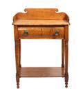An American Birds Eye Maple Washstand