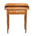 An American Birds Eye Maple Washstand