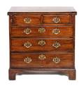 A George III Mahogany Bachelors Chest
