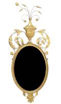 An Adam Style Giltwood Mirror