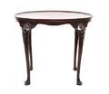 A Queen Anne Mahogany Style Oblong Tea Table