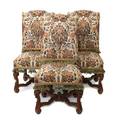 A Set of Six Louis XIV Style Chairs