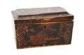 A Chinese Lacquered Wood Tea Caddy
