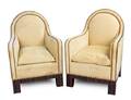 A Pair of Contemporary Upholstered Armchairs