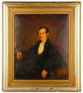 American School Portrait of a Gentleman 19th C
