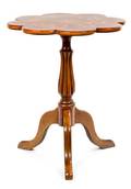 An English Mahogany and OysterVeneered Occasional Table